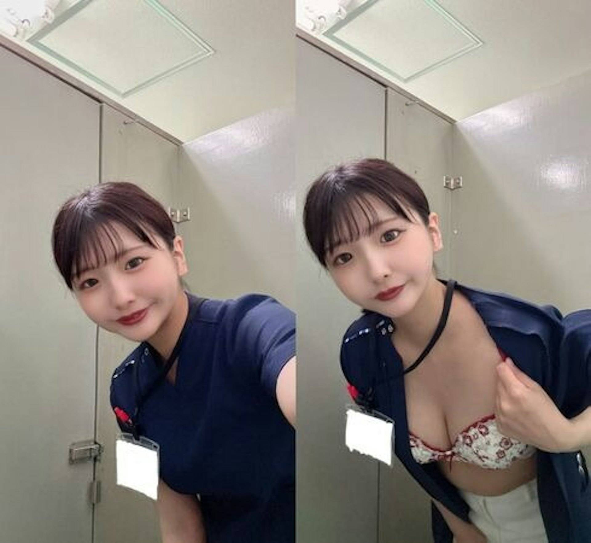 日本護士 社群媒體爭議 (圖片來源:X@i_am_maashi)