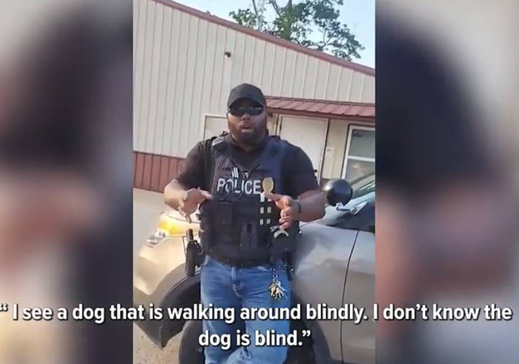 美國警察 寵物權益 (圖片來源:KOMU-TV)