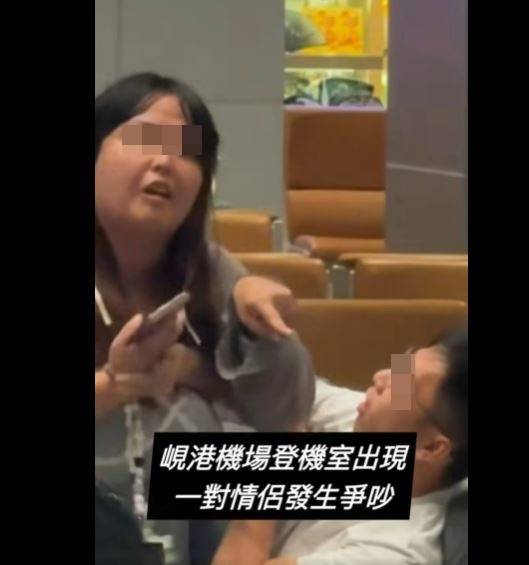 港女 香港快運 (圖片來源:Tommytcw Tang@FACEBOOK)