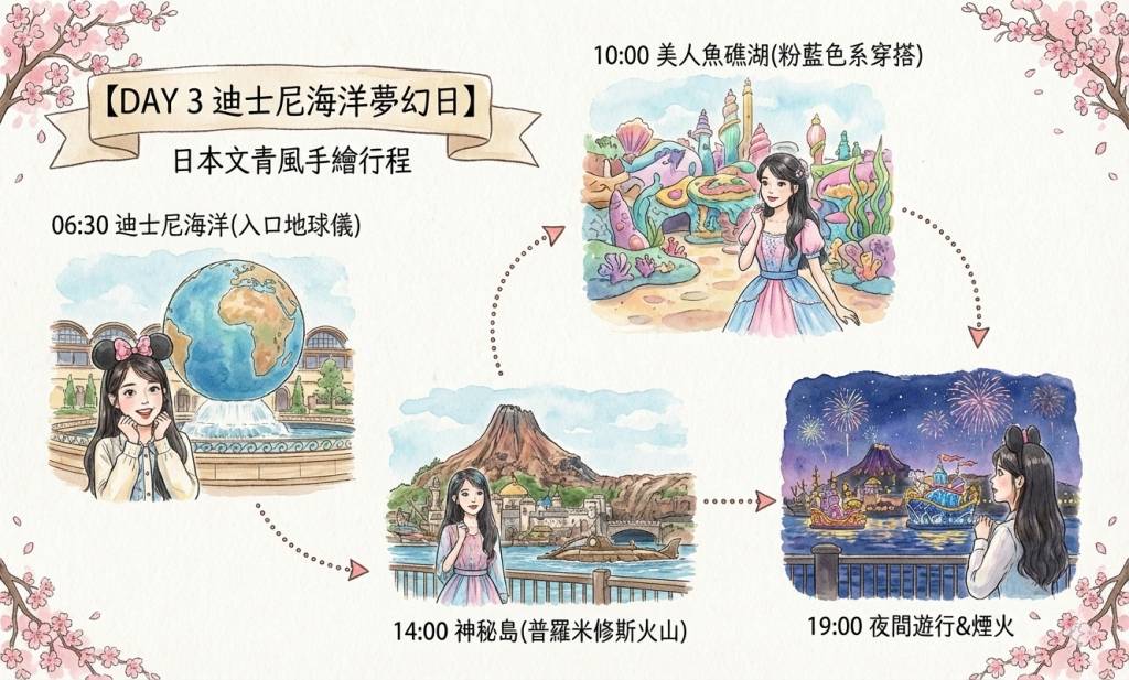 ai繪圖 旅遊規劃 (圖片來源:GOtrip編輯部)