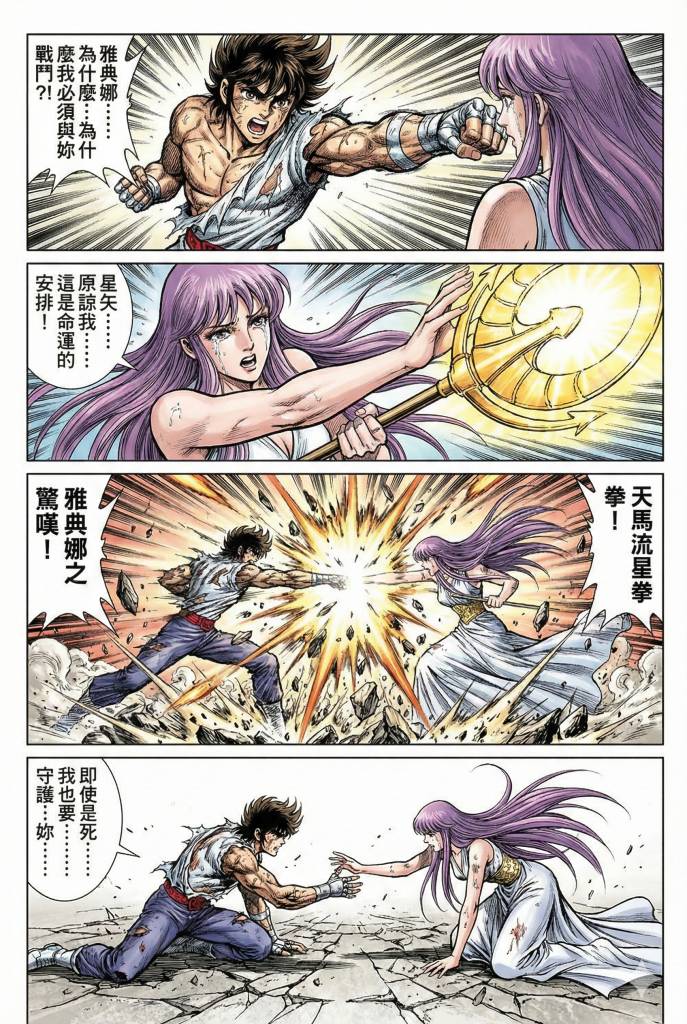 ai繪圖 港漫風格 (圖片來源:Gotrip編輯部)