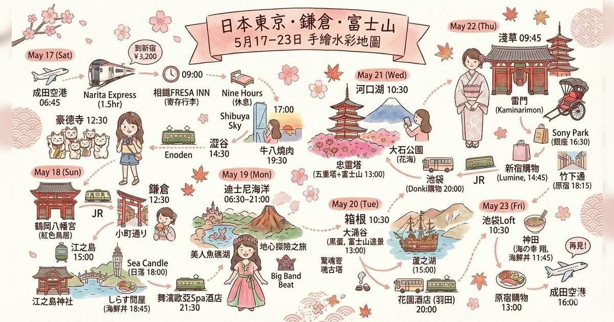 ai繪圖 旅遊規劃