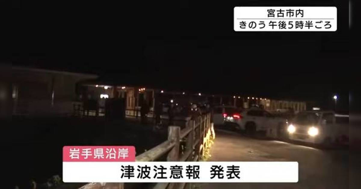 日本地震 岩手縣