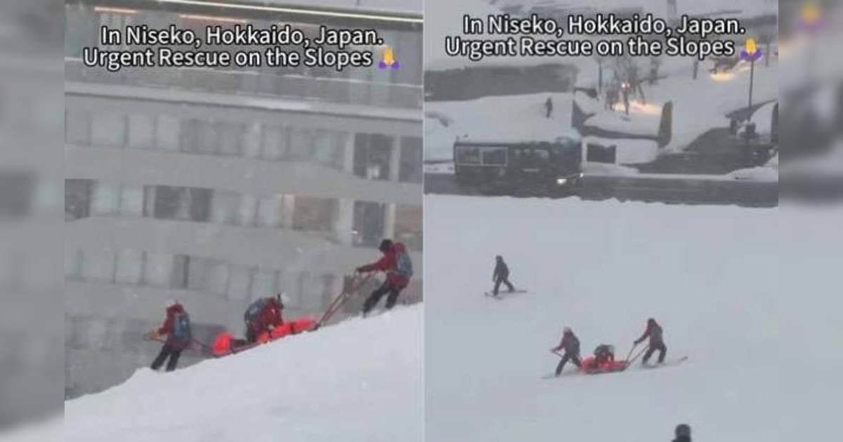 北海道救援 滑雪場意外