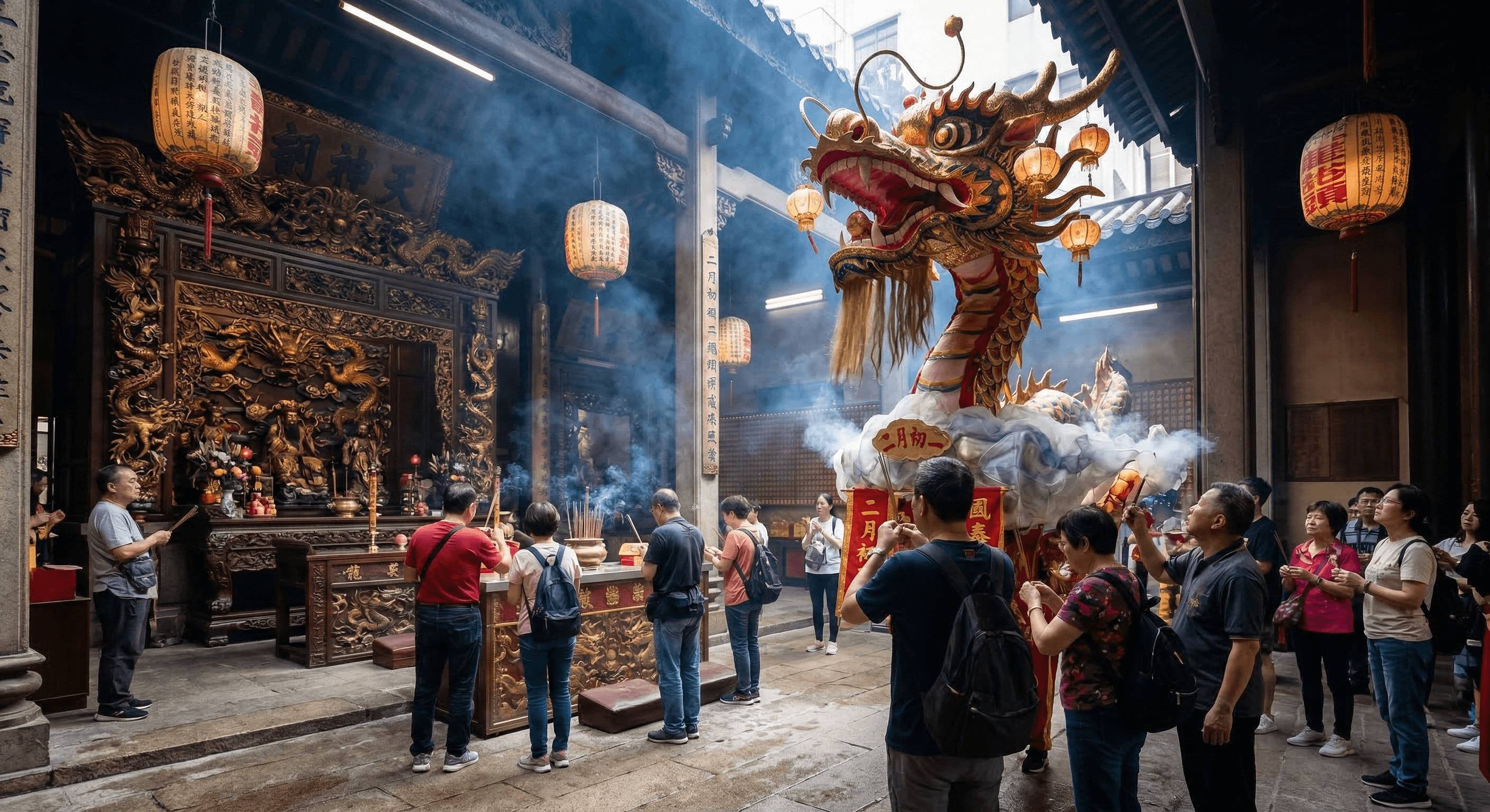 春分 龍抬頭 (圖片來源:AI示意圖)