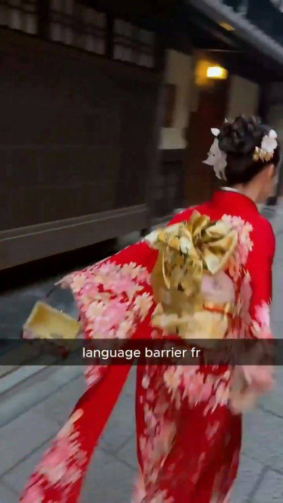 京都 假藝伎 (圖片來源:X)