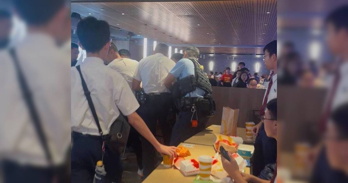 金鐘麥當勞拘捕 虛擬貨幣投資