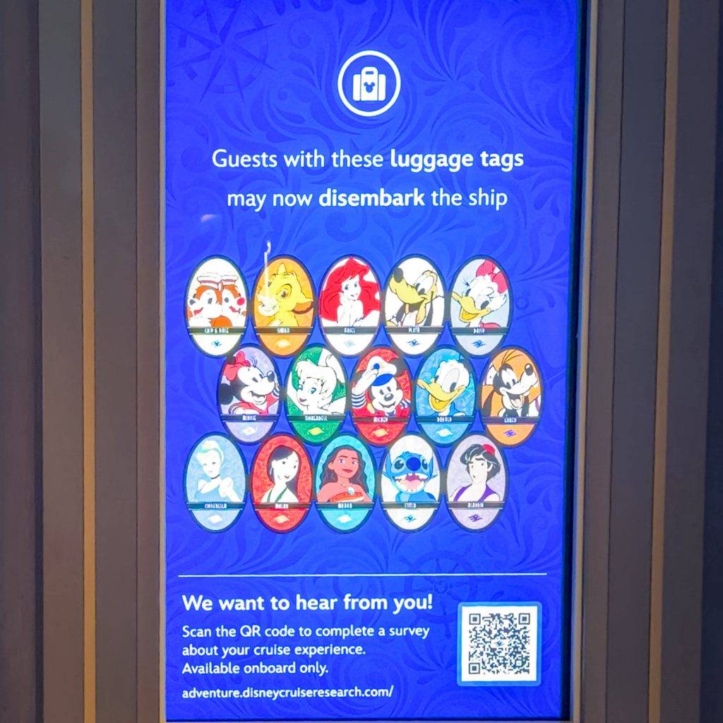 下船當天，聽到你的角色被呼叫時才下船（圖片來源：GOtrip）