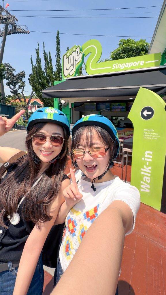 新加坡聖淘沙斜坡滑車LUGE（圖片來源：GOtrip編輯部）