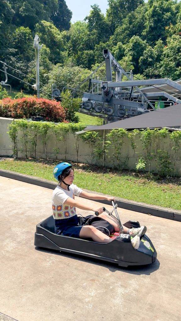 新加坡聖淘沙斜坡滑車LUGE（圖片來源：GOtrip編輯部）
